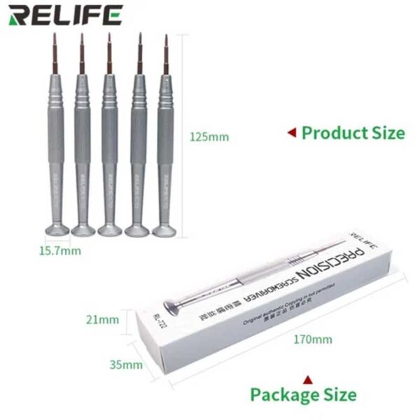 Relife RL-722 0.8 Precision Screwdriver - Image 2