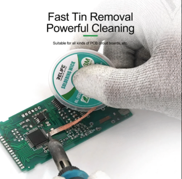 RELIFE RL-2030 SOLDERING WICK LOW RESIDUE - Image 3