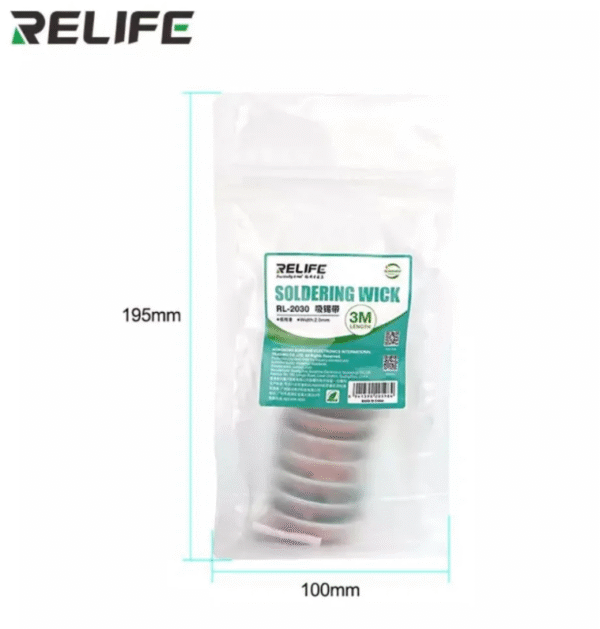 RELIFE RL-2030 SOLDERING WICK LOW RESIDUE - Image 6