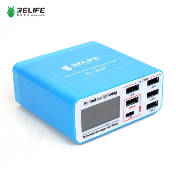Relife Rl-304p 6 Port Usb Charger - Image 2