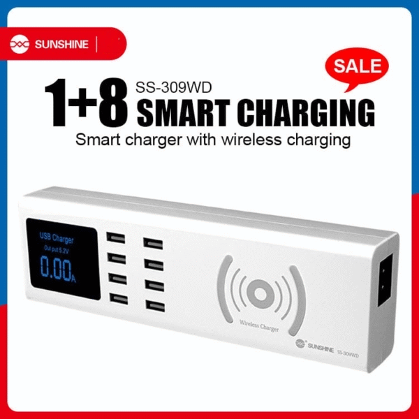Sunshine Ss-309wd 8 Port Wireless Charger