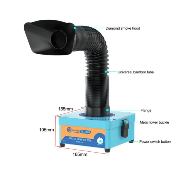Sunshine SS-6604 Mini Smoke Purifier - Image 4