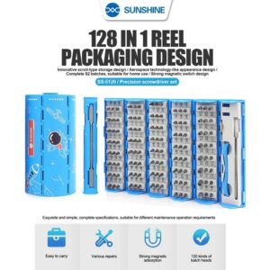 Sunshine SS-5120 128in1 Screwdriver Set