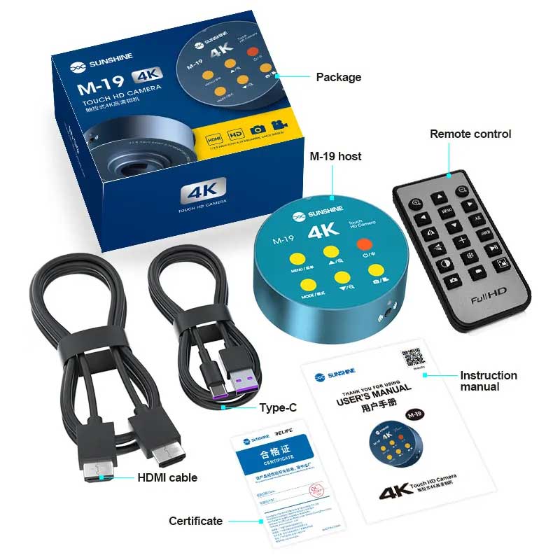 sunshine m 19 touch 4k hd camera sunshine m 19 touch 4k hd camera