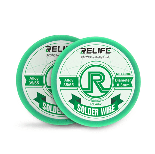 Relife RL-442 Soldering Wire 0.3mm Medium Temperature Low Melting Point Soldering LED