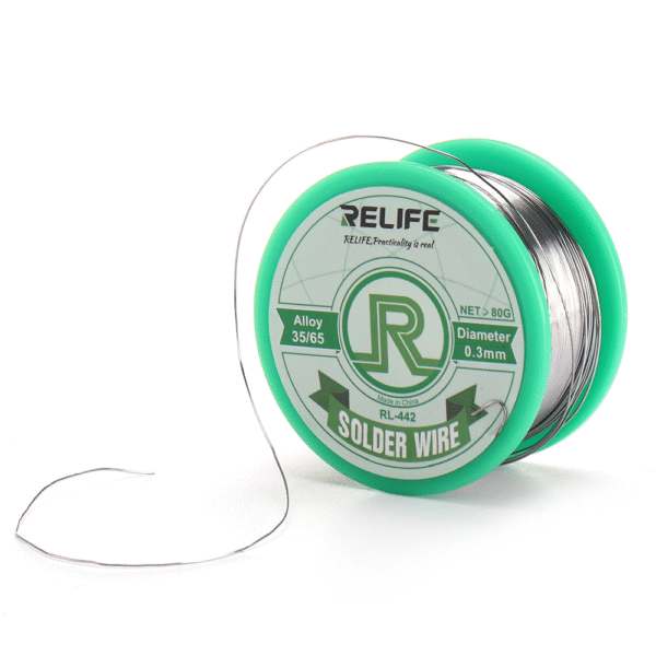 Relife RL-442 Soldering Wire 0.3mm Medium Temperature Low Melting Point Soldering LED - Image 4