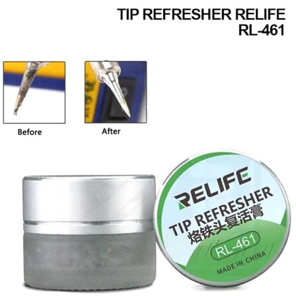Relife RL-461 Soldering iron TIP Refresher Bit Cleaner - Image 3