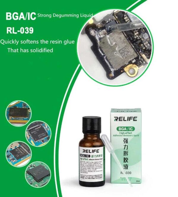 Relife RL-039 IC Glue Remover - Image 3