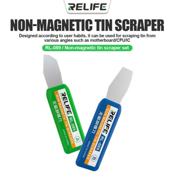 Relife RL-089 Magnetic Tin Scraper Set - Image 5