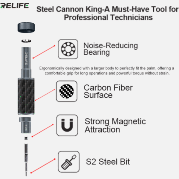 Relife RL-729 *0.8 Screwdriver - Image 6