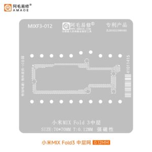 amaoe mixf3 012 xiaomi mix fold 3 stencil