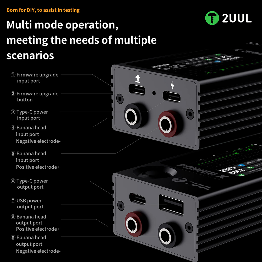 2UUL_PW11_POWER_X_SCREEN_AMPERE-VOLTAGE_METER_04 2uul Pw11 Power X Screen Ampere-Voltage Meter - Image 5