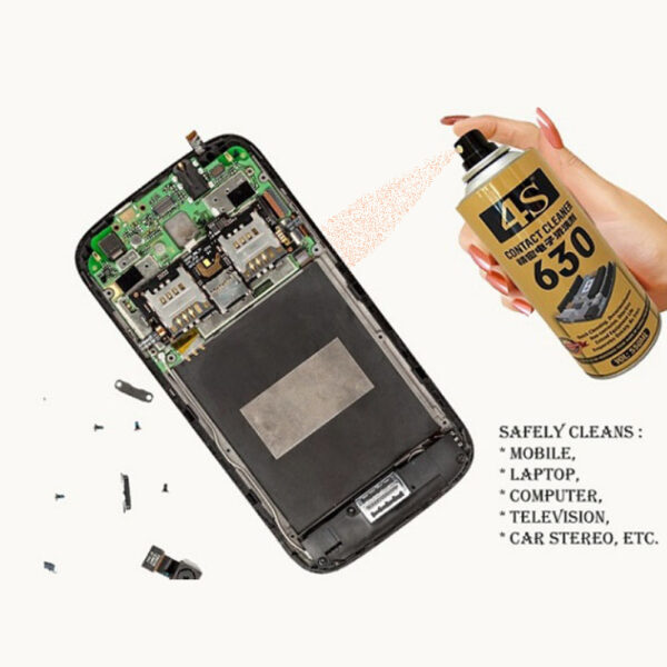 4S 630 Contact Cleaner - Image 4