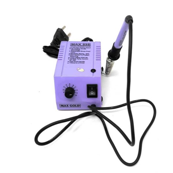 Max Gold 535 Micro Soldering Iron Station - Image 4