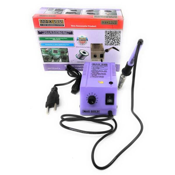 Max Gold 535 Micro Soldering Iron Station