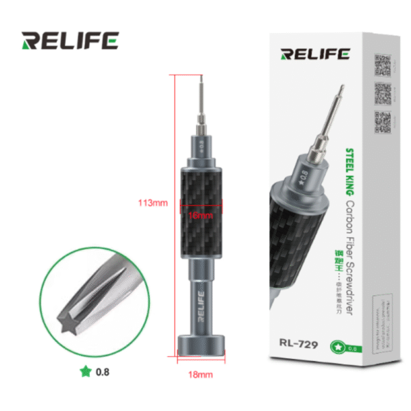 Relife RL-729 *0.8 Screwdriver - Image 2