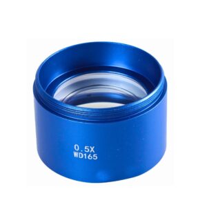 mechanic wd165 0.5x auxiliary objective lens for trinocular microscope