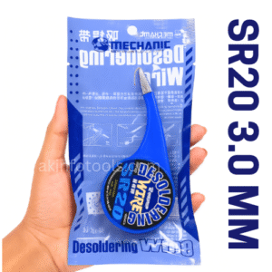 mechanic sr20 3.0mm 2m desoldering wire suitable for pcb repair