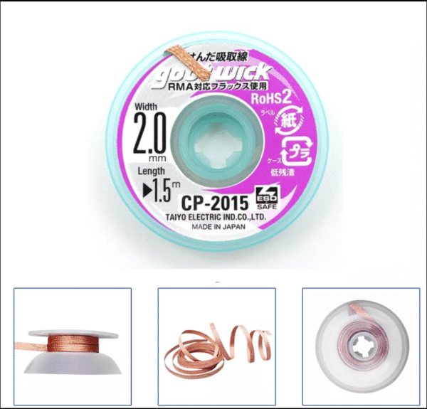 Goot Wick CP-2015 Desoldering Remover Original - Image 6