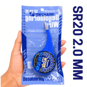 mechanic sr20 2.0mm 2m desoldering wire suitable for pcb repair