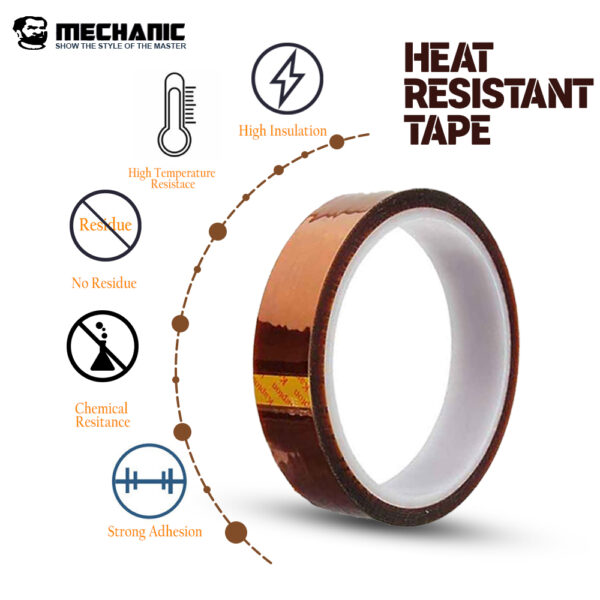 Mechanic 15mm High Temperature Resistant Tape - Image 4