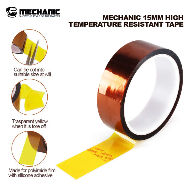 Mechanic 15mm High Temperature Resistant Tape - Image 2