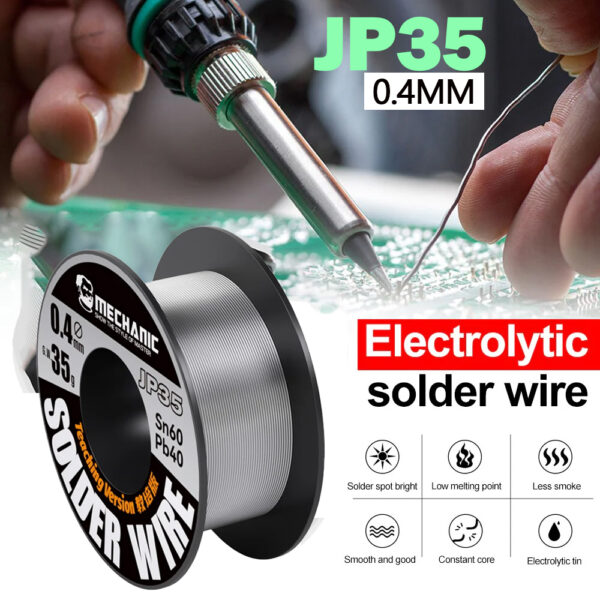 mechanic jp35 0.4mm solder wire