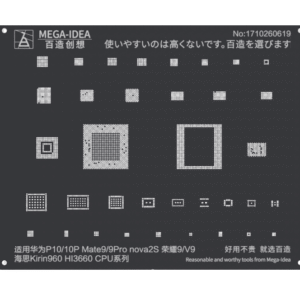 mega idea ql 07 black stencil for honor/huawei