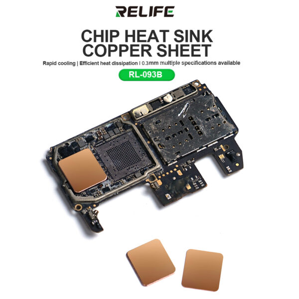Relife RL-093B 0.3mm Heat Sink Copper Sheet - Image 3