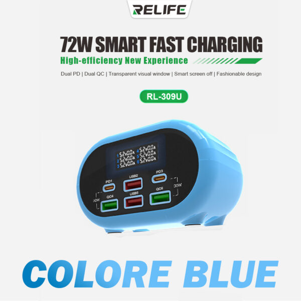 Relife RL-309U Blue USB Charger