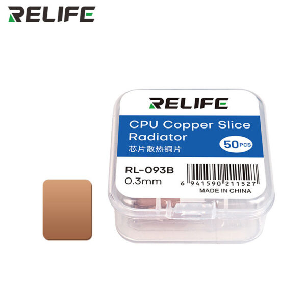 Relife RL-093B 0.3mm Heat Sink Copper Sheet
