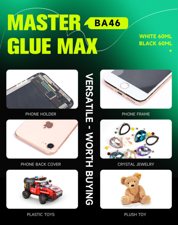 mechanic ba46 60ml white master glue max