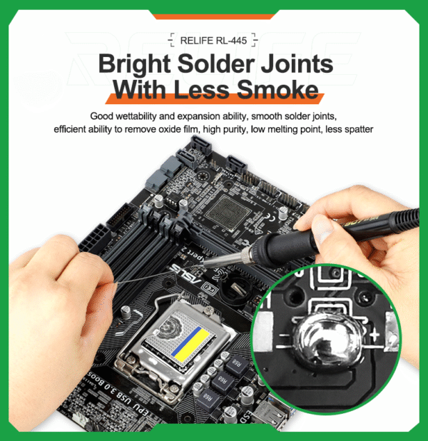 Relife RL-445 0.4mm Solder Wire - Image 3