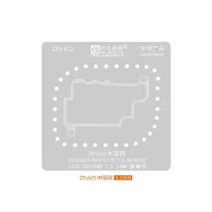 amaoe zf3 012 for samsung zfold 3 middle layer motherboard reballing