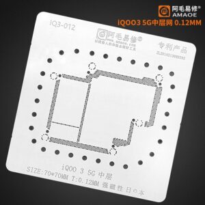 amaoe iq3 012 stencil for vivo iq003 5g middle layer motherboard reballing