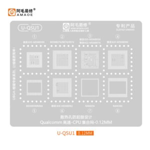 amaoe u qsu1 stencil for qualcomm cpu & ram