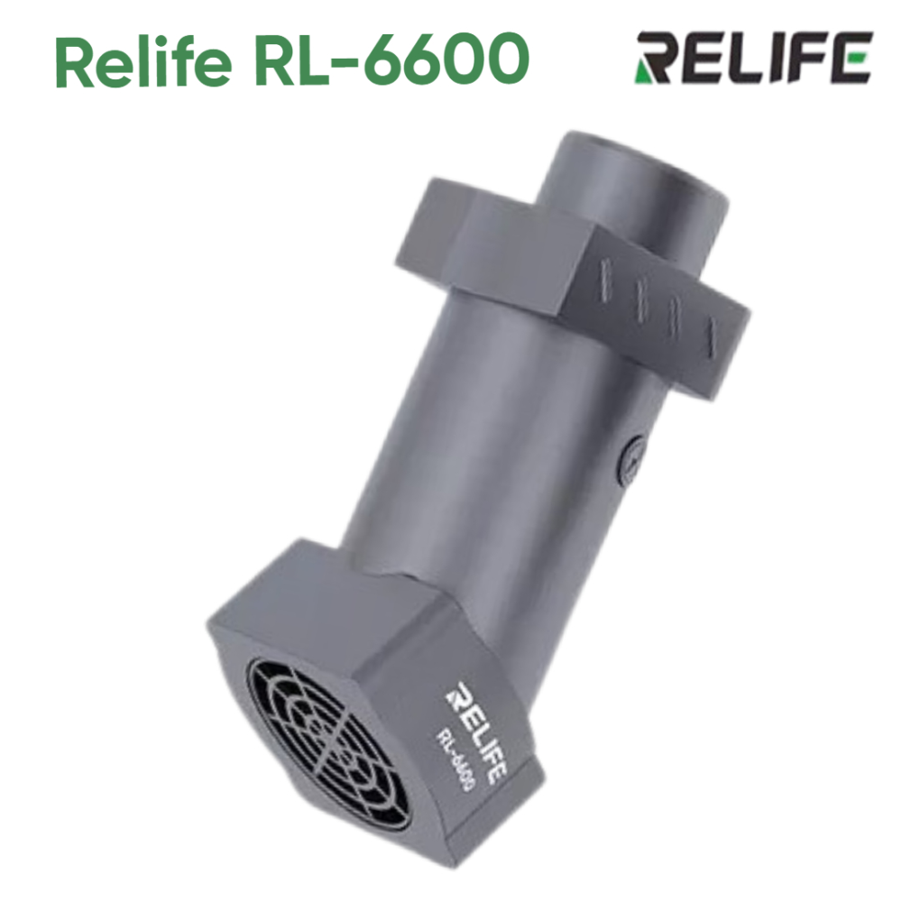 rNvUhQ2r1z Relife RL-6600 Type-C Silver Microscope Smoke Extractor