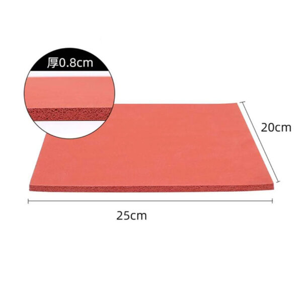 8mm Red Mat Oca Screen Laminating Silicone Pad - Image 3