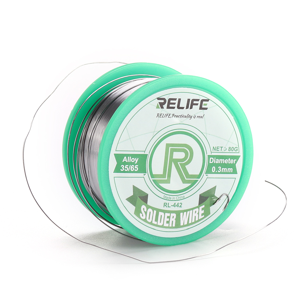 relife rl 442 soldering wire 0.3mm medium temperature low melting point soldering led relife rl 442 soldering wire 0.3mm medium temperature low melting point soldering led
