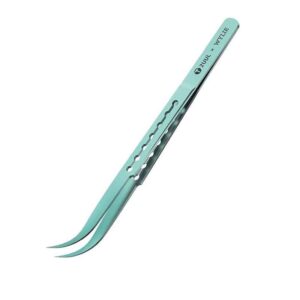 2uul ti12 curved ultralight tweezer