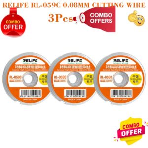 relife rl 059c 0.08mm cutting wire 3pcs combo offer