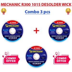 mechanic r300 1015 desolder wick combo 3 pcs