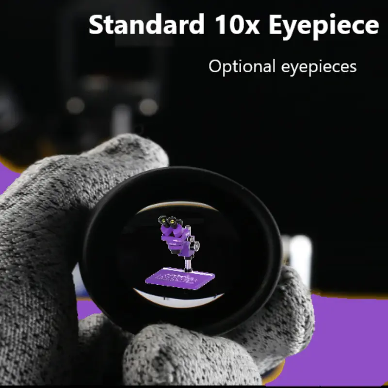 mechanic mos300 b11 microscope (purple) with 0.5x lence mechanic mos300 b11 microscope (purple) with 0.5x lence