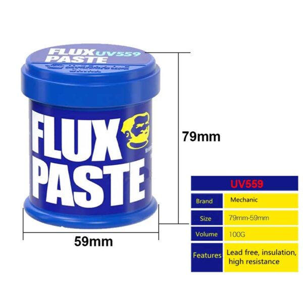 Mechanic New UV-559 100g Flux Paste - Image 2