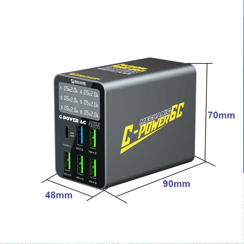 mechanic c power 6c multiport charger mechanic c power 6c multiport charger