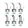 RELIFE 858 Series 8mm 45 Degree Oblique Stainless Steel Curved Hot Air Gun Nozzle - Image 5