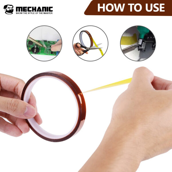 Mechanic 3mm High Temperature Resistant Tape - Image 3