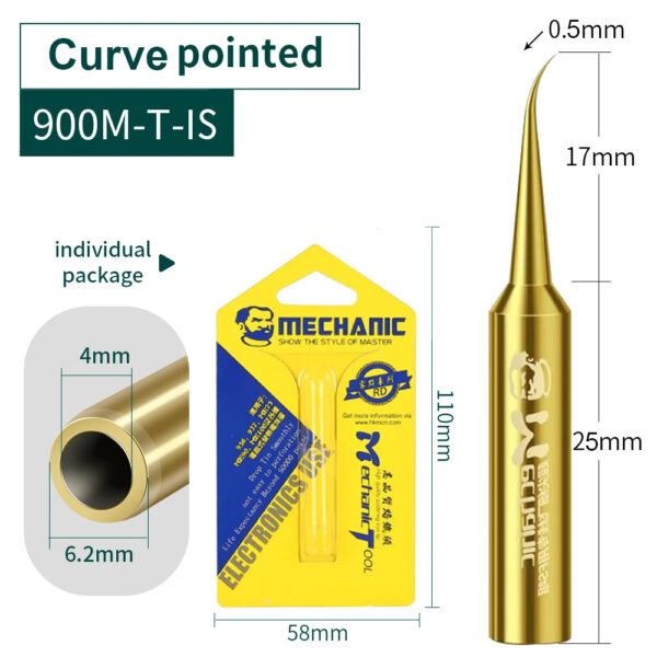 Mechanic 900m-T-Is Pure Copper Solder Tip - Image 4