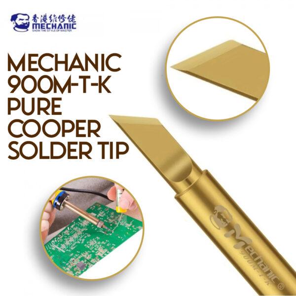 Mechanic 900M-T-K Pure Copper Solder Tip - Image 2