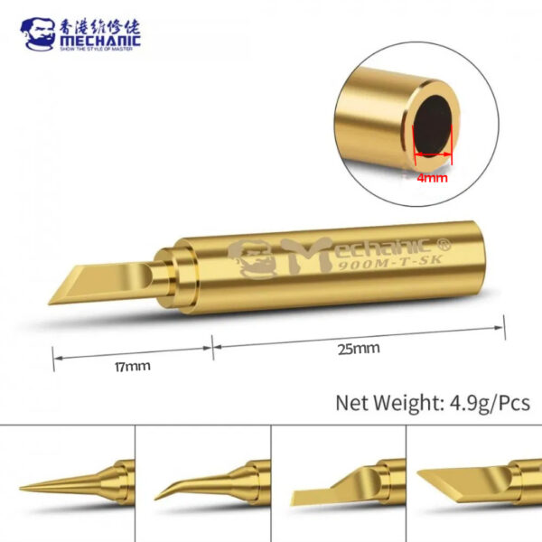 Mechanic 900M-T-K Pure Copper Solder Tip - Image 3